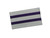 Two Row Wampum Iron-On Embroidered Patch