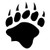 Bear Paw Vinyl Decal Bear Paw Vinyl Decal