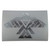 Silver Diamond Plate Anishinaabe Thunderbird Decal