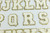 Chenille Embroidered Alphabet letters, Chenille Varsity Letter, chenille glitter letters