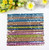 Color stripes Sequin Embroidered Sew-On Patch
