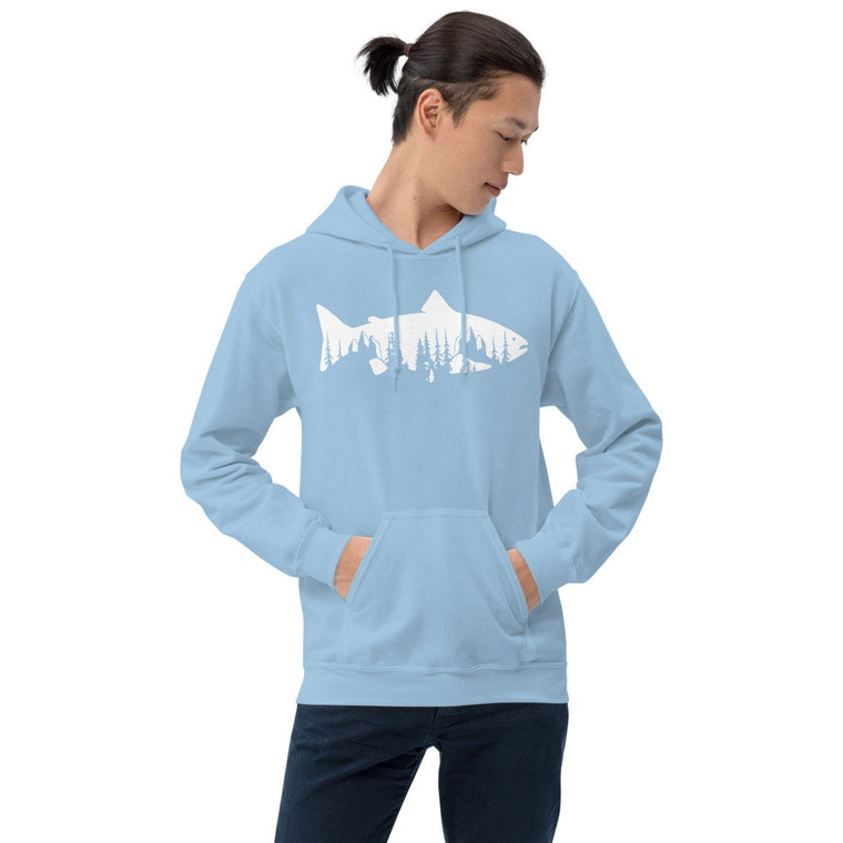 Salmon Unisex Hoodie