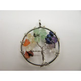 Small Tree of Life Pendant - Chakra