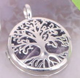 Tree of Life Stone Locket