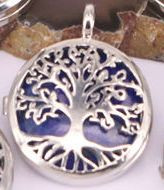 Tree of Life Stone Locket
