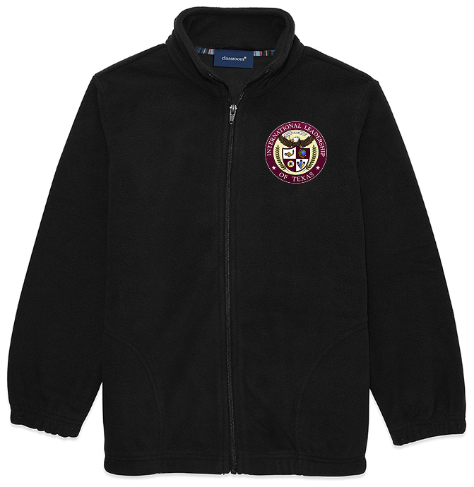 ILTexas - Fleece Jacket - Black - Academic Outfitters - Fortworth