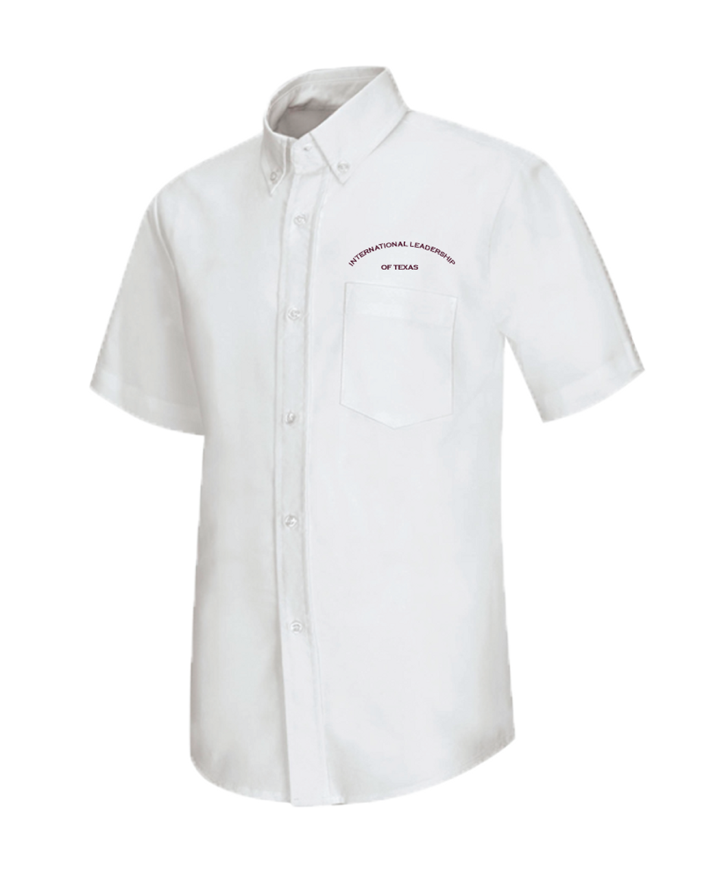 ILT - Oxford MALE Short Sleeve - White