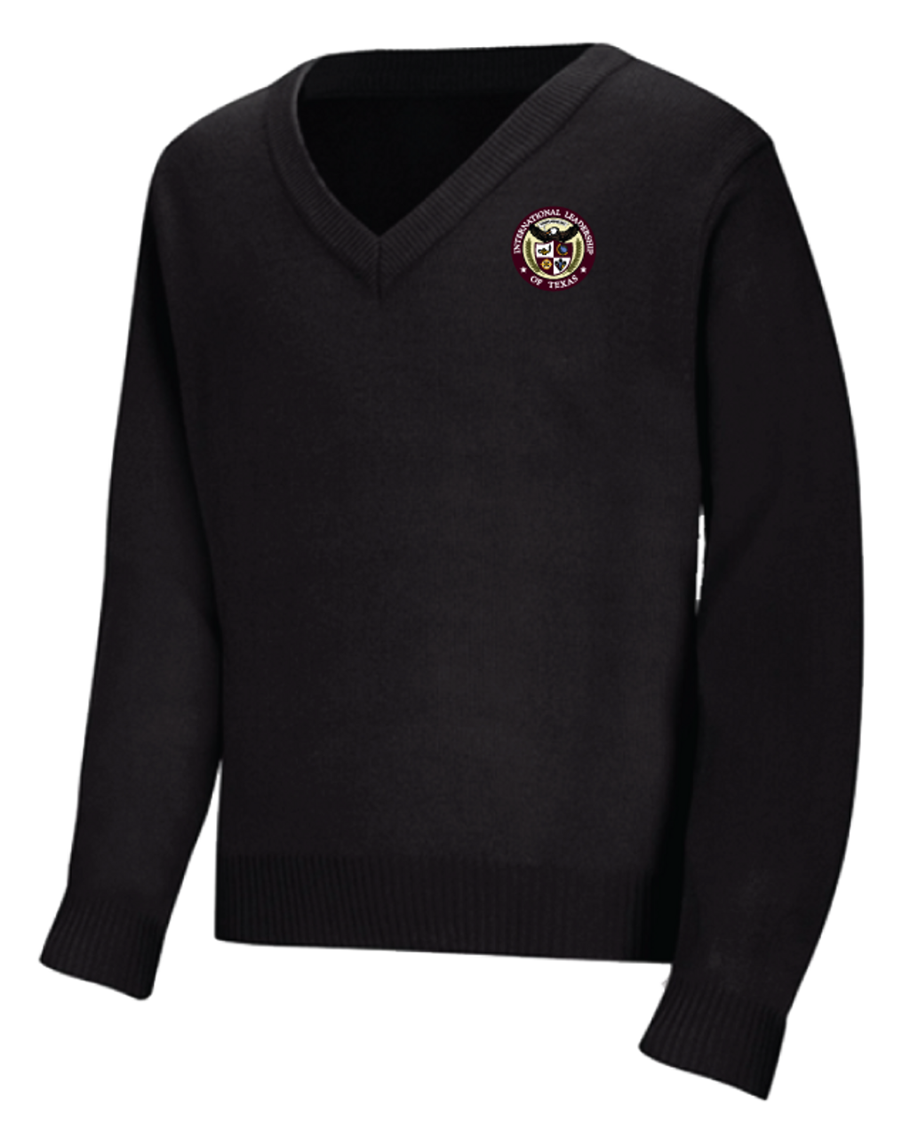 ILT - V Neck Sweater - Black - Academic Outfitters - Fortworth