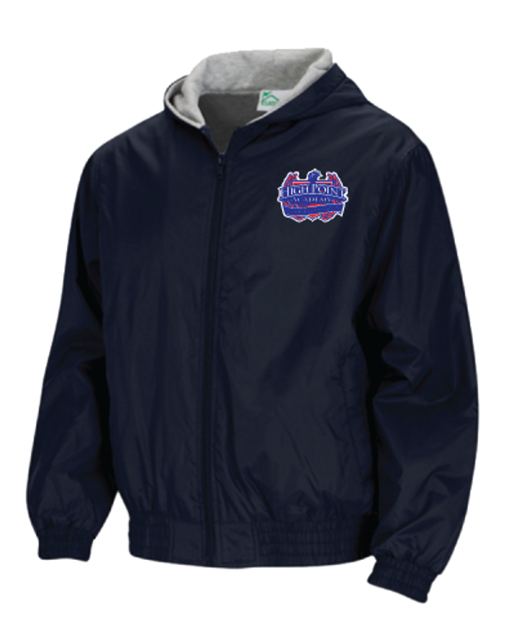 HPA - Jacket Hooded Nylon - Navy - Academic Outfitters - Fortworth