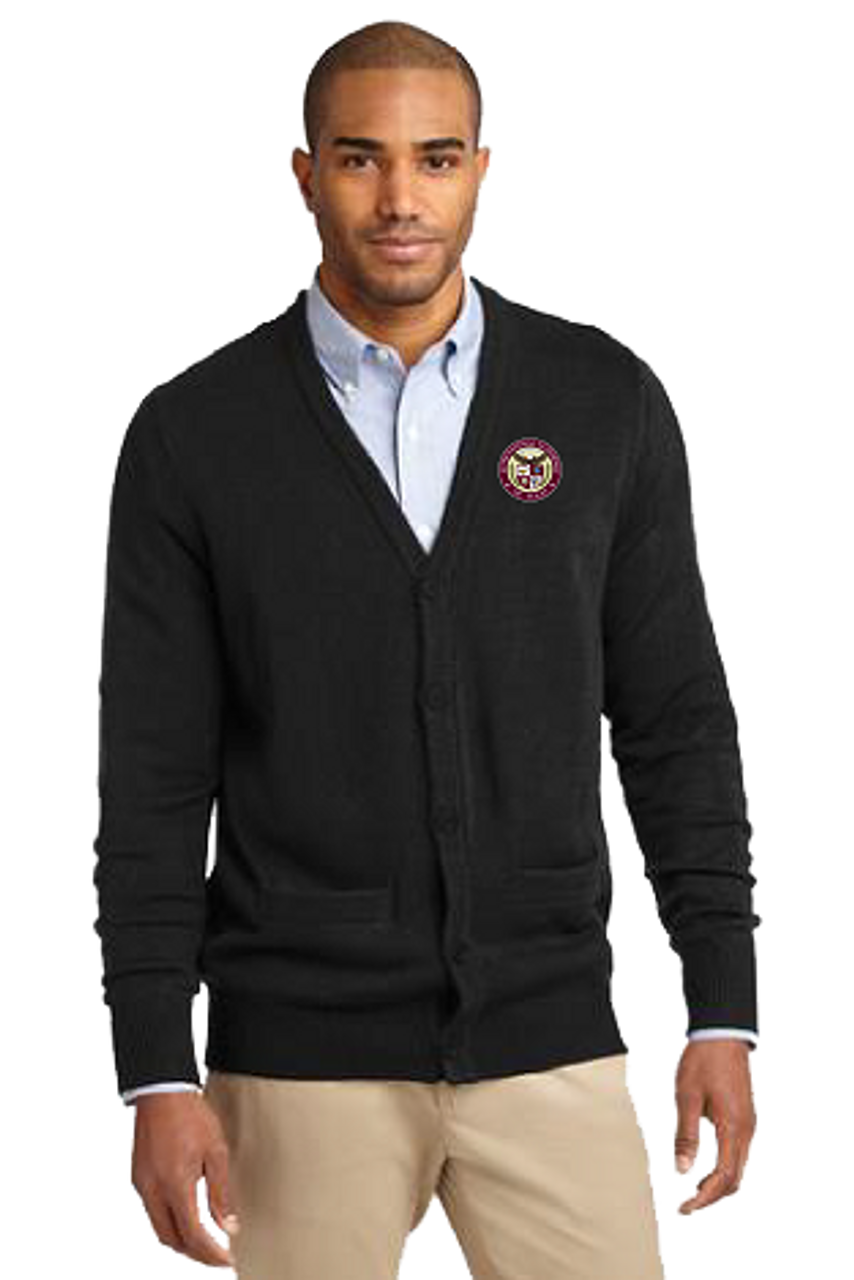 Scholar Cardigan Sweater - Black