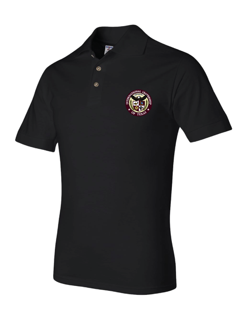 ILTexas - Polo Short Sleeve - Black (12th Grade Friday Only)