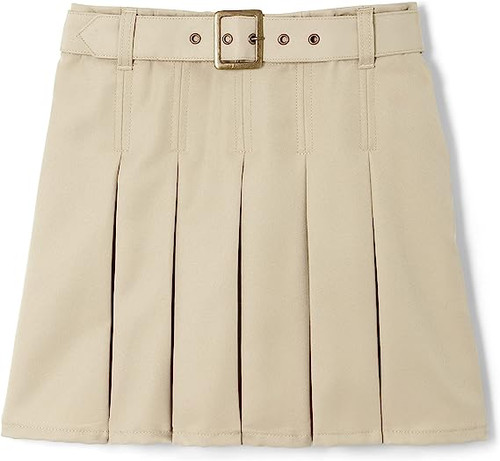 Khaki Skort Belted - (Final Sale and  Online Only )