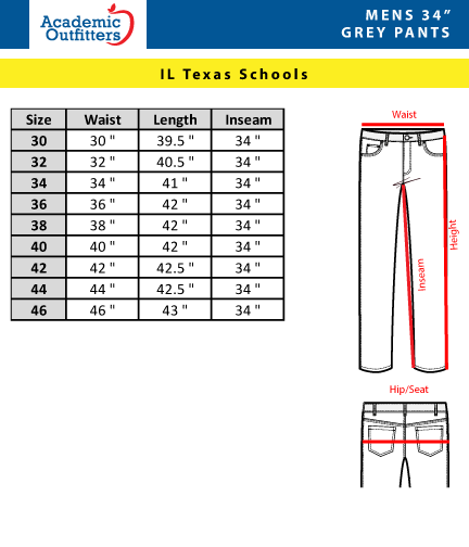ILTexas - Boy Charcoal Pants - Academic Outfitters - Fortworth