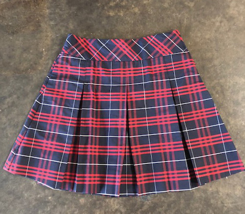P37 Plaid Skirt Contour Waist  On Sale 