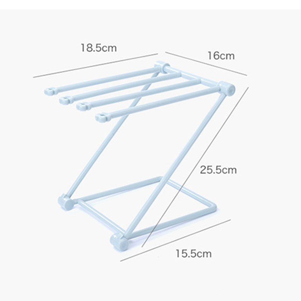 Foldable Rag Storage Drying Rack