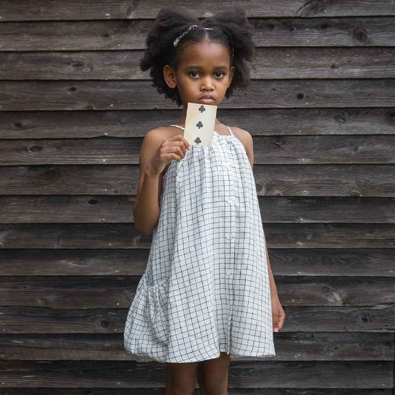 Toddler Plaid Sleeveless Spaghetti Strap Dress Toddler Plaid Sleeveless Spaghetti Strap Dress