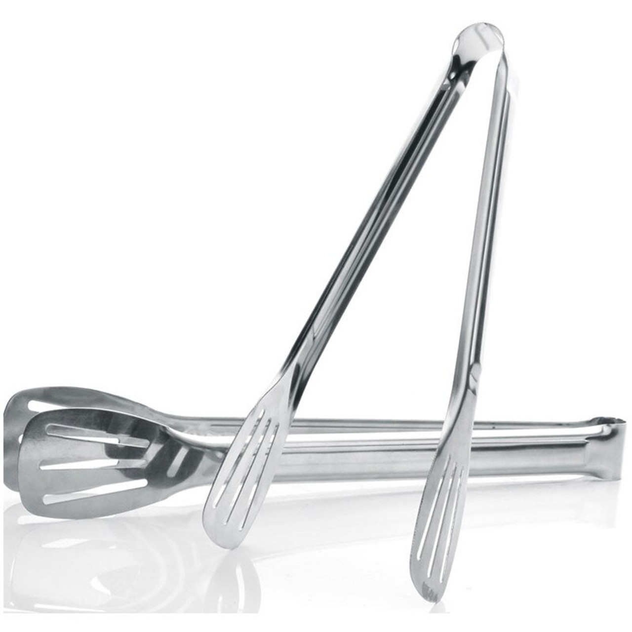 Ultra Thin Stainless Steel Grill Tongs Bbq Clips Bread Salad Clips