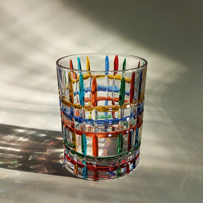 Hand-painted Crystal Glass