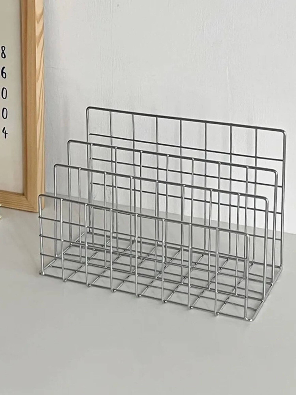 Metal Rack For Desk Iron Desktop Storage Rack
