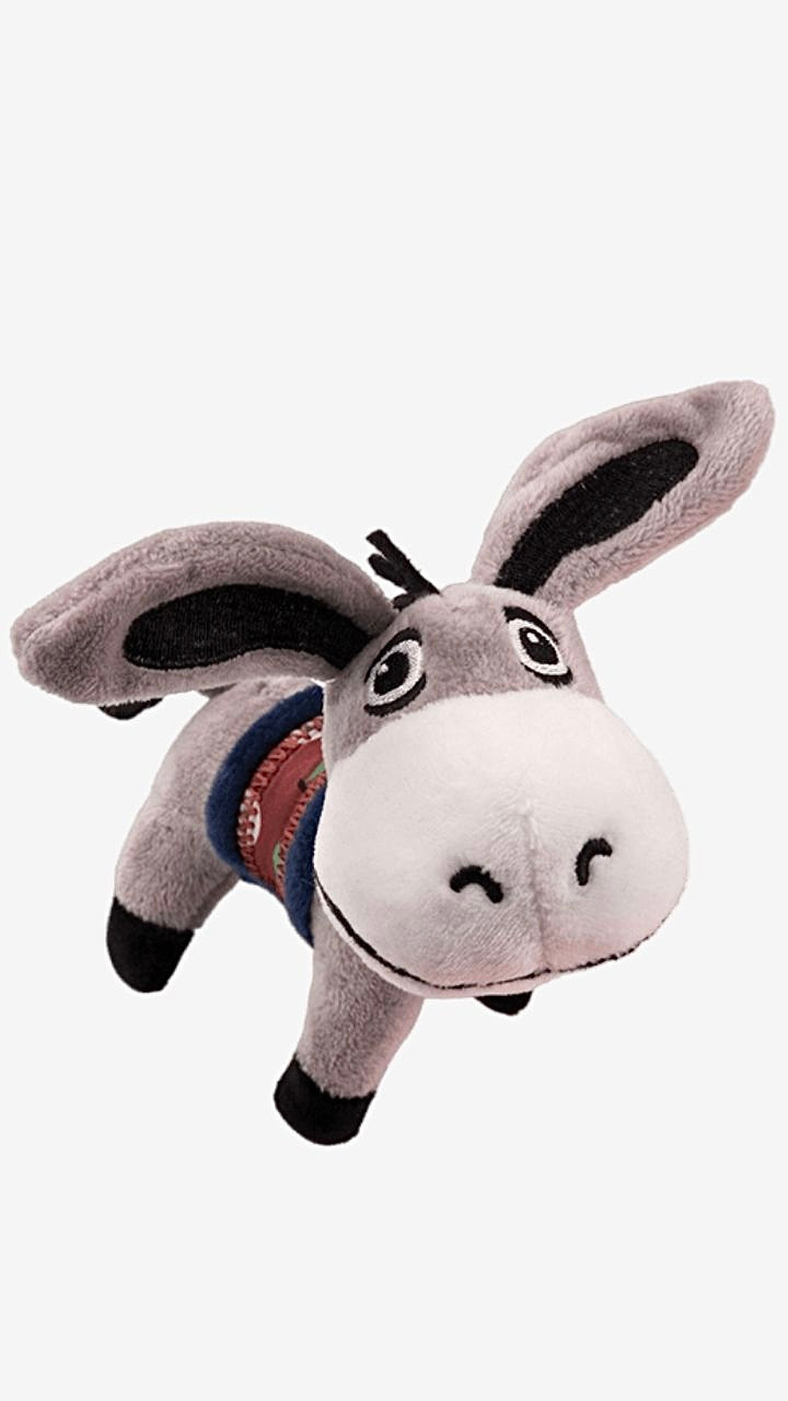 Soft Plush Donkey Doll Metal Keychain Black Grey Brown Pendant Car Bag Accessory Cute Men Women Couple Keying Lover Lanyard Keychains Key Holder & Keychain Organizers Trending in Black Brown Gray / Grey Charm