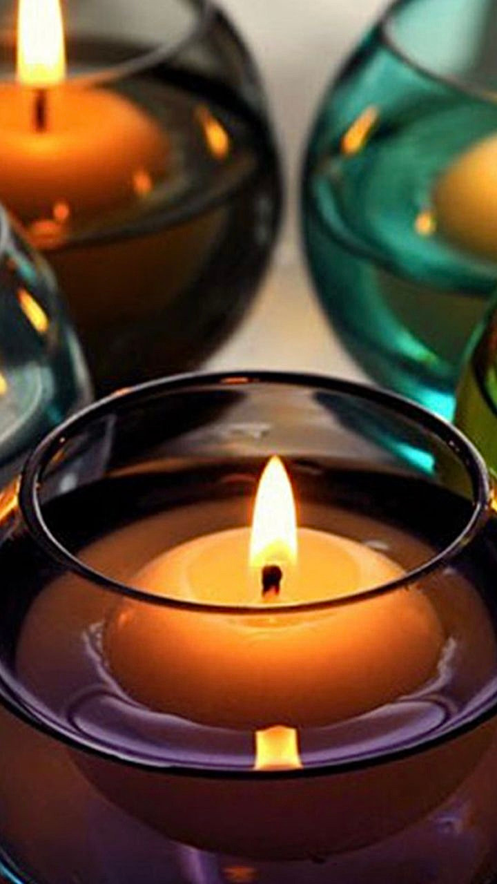Unscented Float Candle 10-Piece 10pcs Unscented For Wedding Party Event New Year Christmas Decoration Home Decor Small Candles Trending