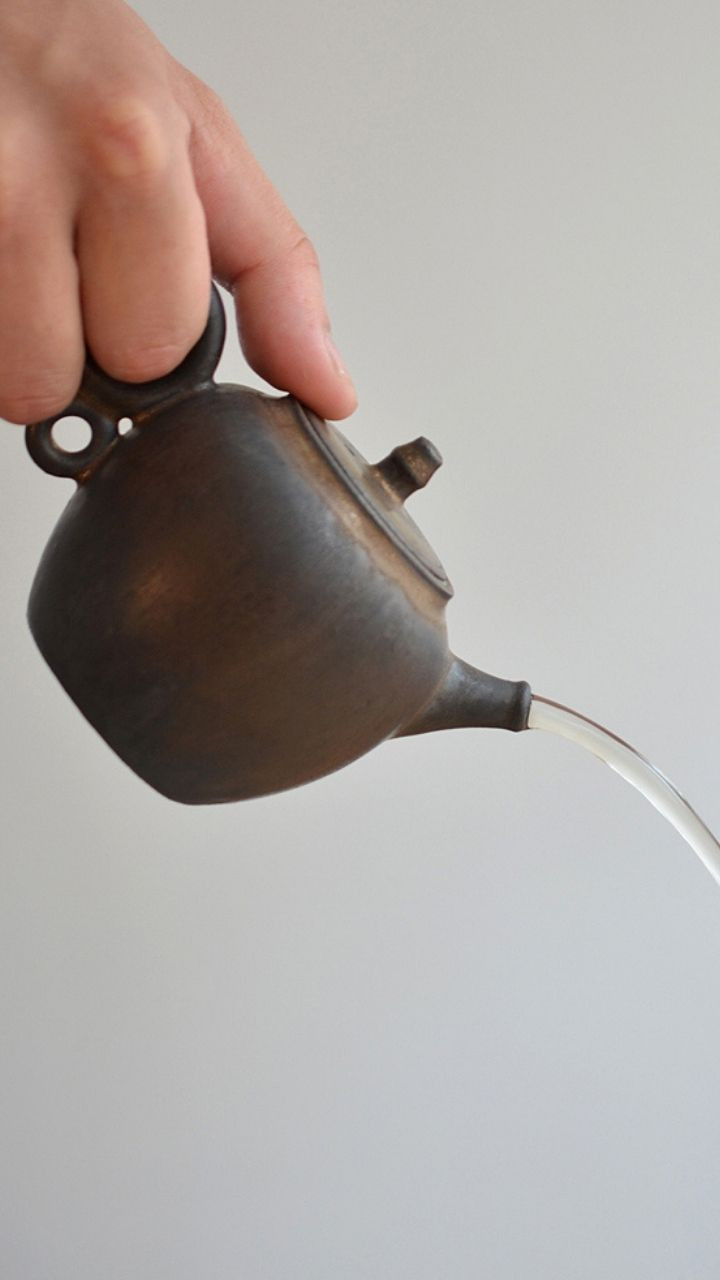 Ceramic Kung Fu Teapot Vintage Bronze Rust kettle chinese tea pots set Trending ceremony drinkware teapots