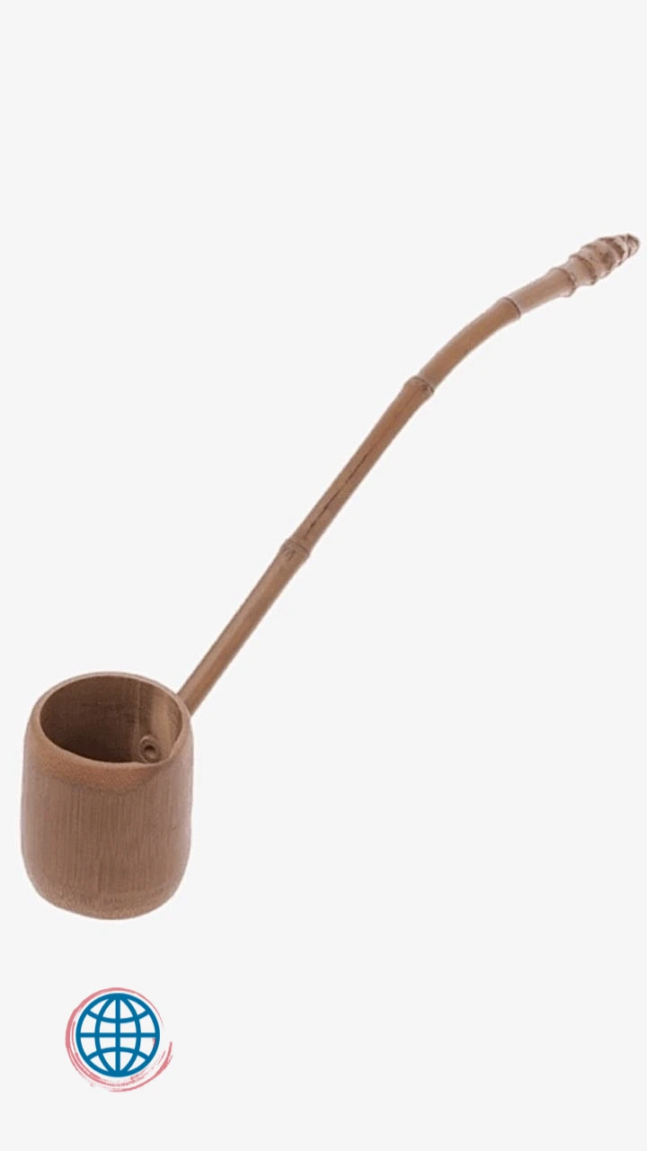 Bamboo Water Scoop Tea Spoon Extra Long Handle Handmade Natural Wooden Teaware Scoops Utensils Home Office Trending
