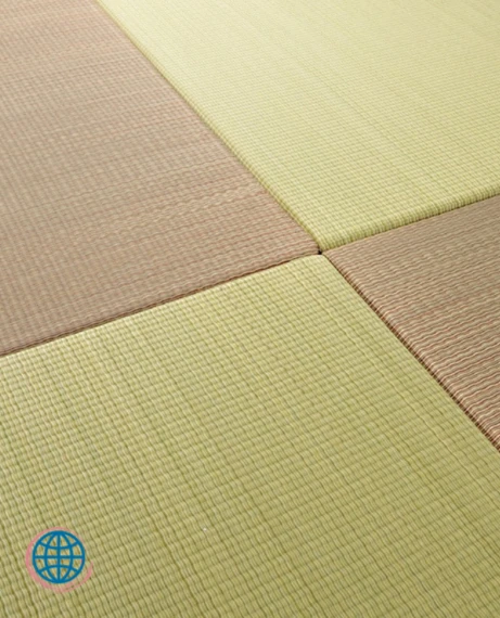 Igusa Tatami Floor Mat DIY Japanese Mattress Indigenous Unit Mats Traditional Design Panel Oriental Trending Japan Pink Green Carpet Furniture