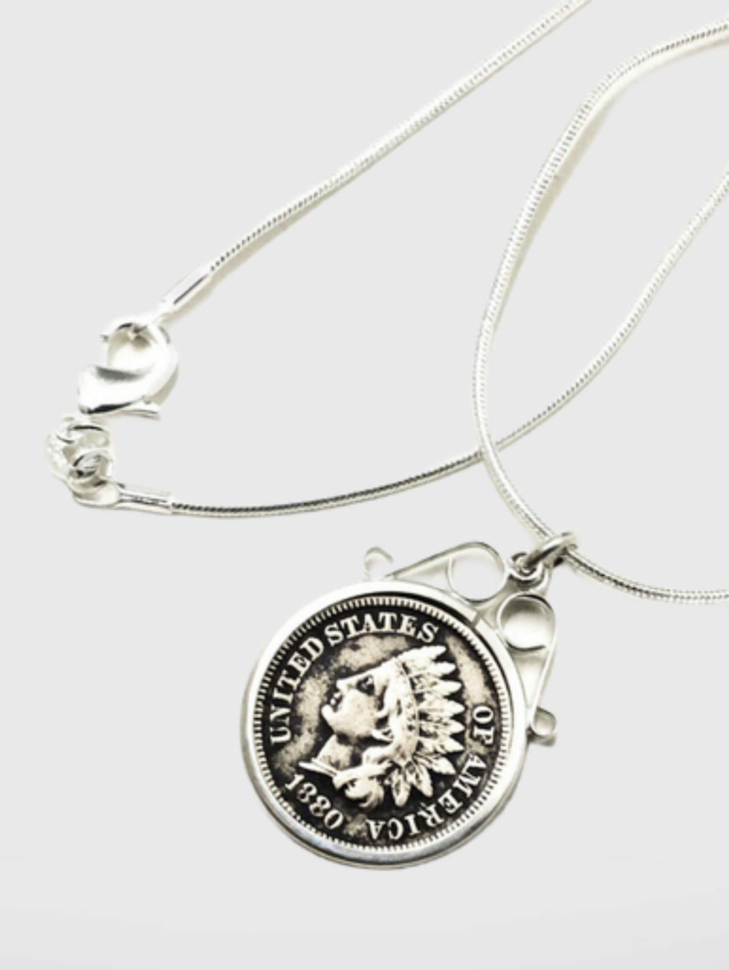 1880 American Coin Necklace