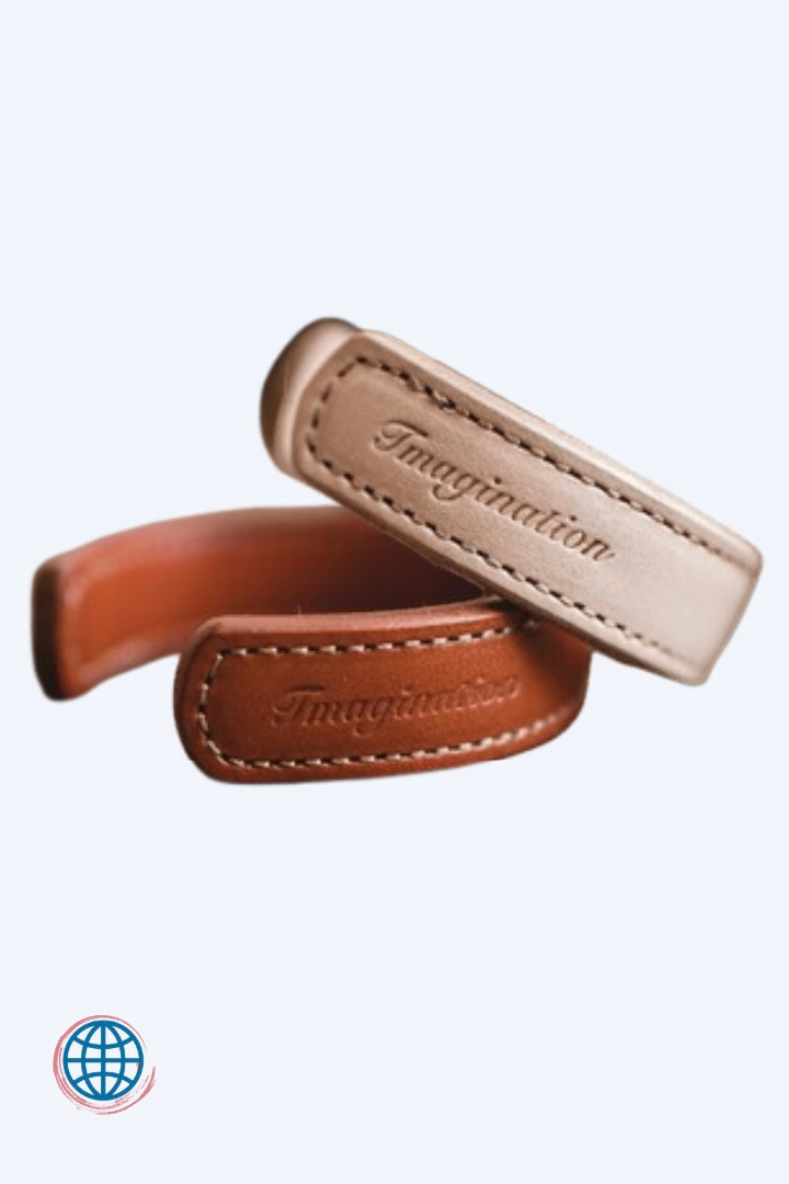 Leather Cuff Bracelet  Men’s Women’s Indian Jewellery Adjustable Handmade Wristband Thunderbird Imagination Letter Embossed Bracelets Print India Jewelry for Man Woman Trending in Brown Natural Color