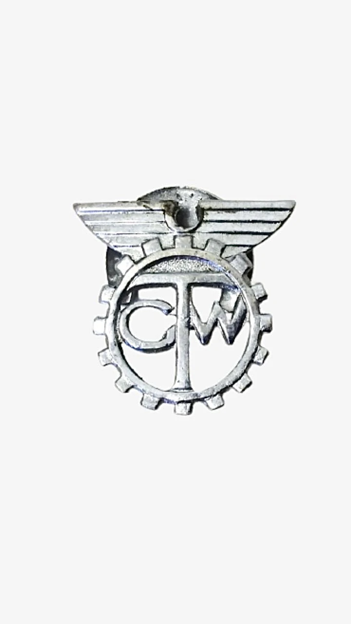 A classic TGW Lapel Pin Transport General Workers Union Vintage Originals Collectors Antiques Trending Memorabilia