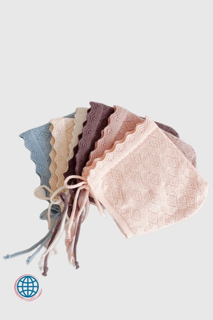 Baby Knit Cap  0-24M Newborn Girls Knitted Hat Elegant Cute Sweet Girl headdress Princess Caps Headwear in Beige Dusk Blue Cream Chocolate Brown Pink White Baby Knit Cap  0-24M Newborn Girls Knitted Hat Elegant Cute Sweet Girl headdress Princess Caps Headwear Trending in Beige Dusk Blue Cream Chocolate Brown Pink White