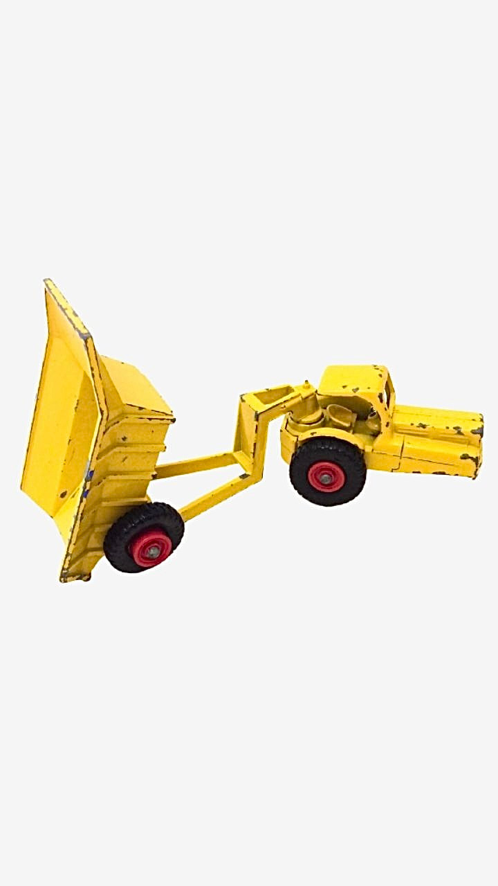 Classic Matchbox Lesney Yellow Dinkum Dumpster Truck 1960s Major Pack Series No 10 Vintage Originals Classic Toys Memorabilia