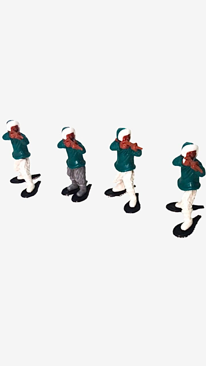 Classic Timpo Toys Green Eskimo Rifflers Frozen North Eskimos Series Vintage Originals Classic Toys Memorabilia