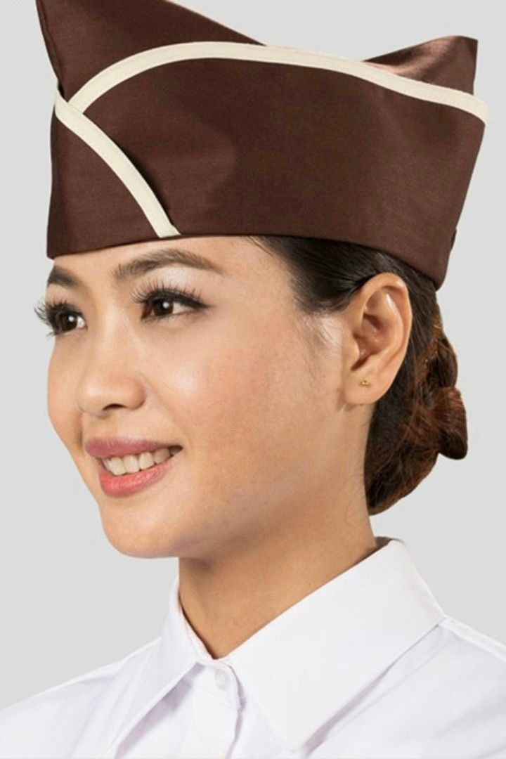 Sushi Chef Uniform Hat  Unisex Mens Women’s Japanese sashimi restaurant Japan uniforms headwear hats for Man Woman Trending in Brown