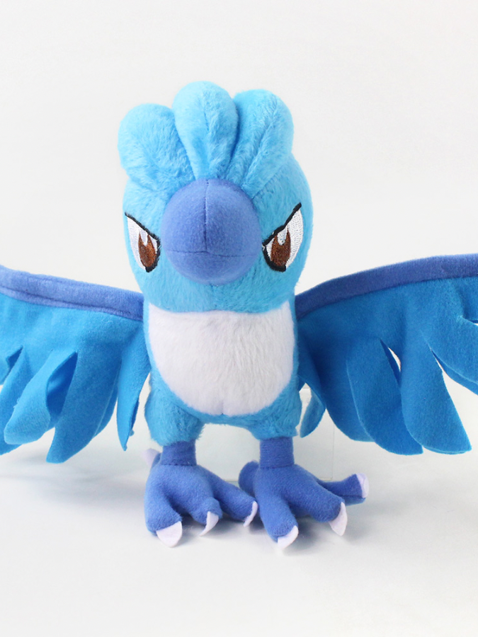 Articuno Soft Plush Doll  18cm Japanese Anime Bird Toys Stuffed Animals Cartoon Birds Dolls Gifts For Children Kids Trending Japan Toy