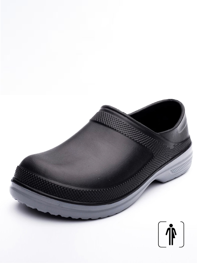 Non-Slip Clogs   Unisex Anywear Mens Women’s EVA Hotel Kitchen Waterproof Oil-proof Work Slippers Sandals Breathable Resistant Kitchen Cook Chef Shoes Plus Size 39-49 Plus Size Footwear Trending for Man Woman in Black
