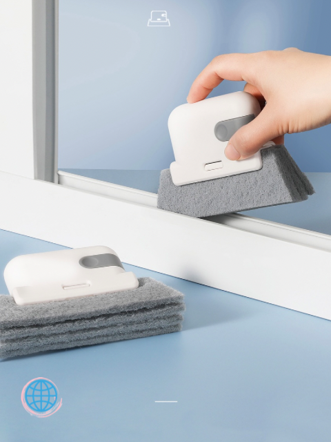 Groove Gap Brush   Door and Window Slot Dead Angle Car Shade Trending Household Grooves Cleaning Tool Brushes