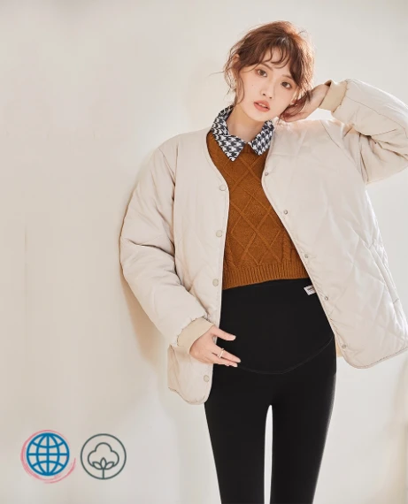 Maternity Fleece Panel Leggings  Women’s Warm Pants for Pregnant Women Winter Short Plush Pregnancy Clothes Full Supporting Abdomen Trousers for Woman in Trending Black