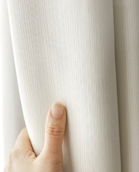 Blackout Curtain   Modern Solid Color Window Treatment Thermal Insulated Curtains Drape For Dining Living Room Bedroom in Trending Ivory