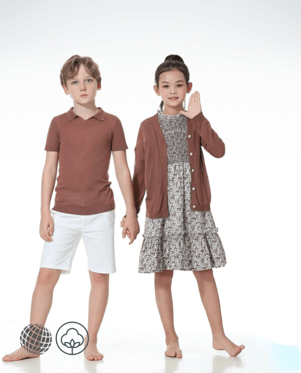 Family Match Outfits  Boys Polo T-shirt Shirt Shorts Blossom Summer Girls Floral Dress Kids Smocked Dresses Baby Children's Clothes Matching Knit Tops Child’s trending clothing