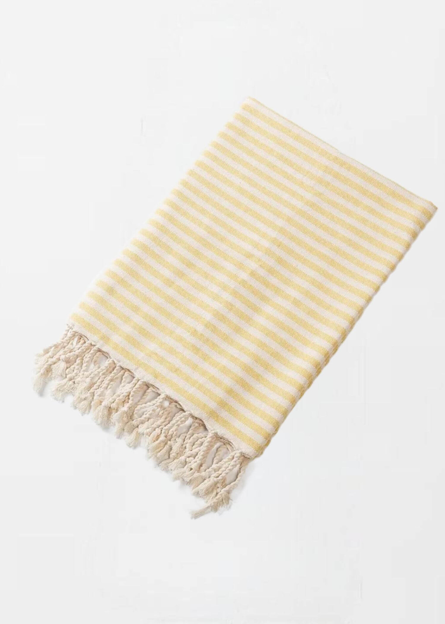 Turkish Tassel Beach Towel yellow  and Cushion Tablecloth Set for A Cozy Outdoor Vacation Experience Towels in striped black Turkey