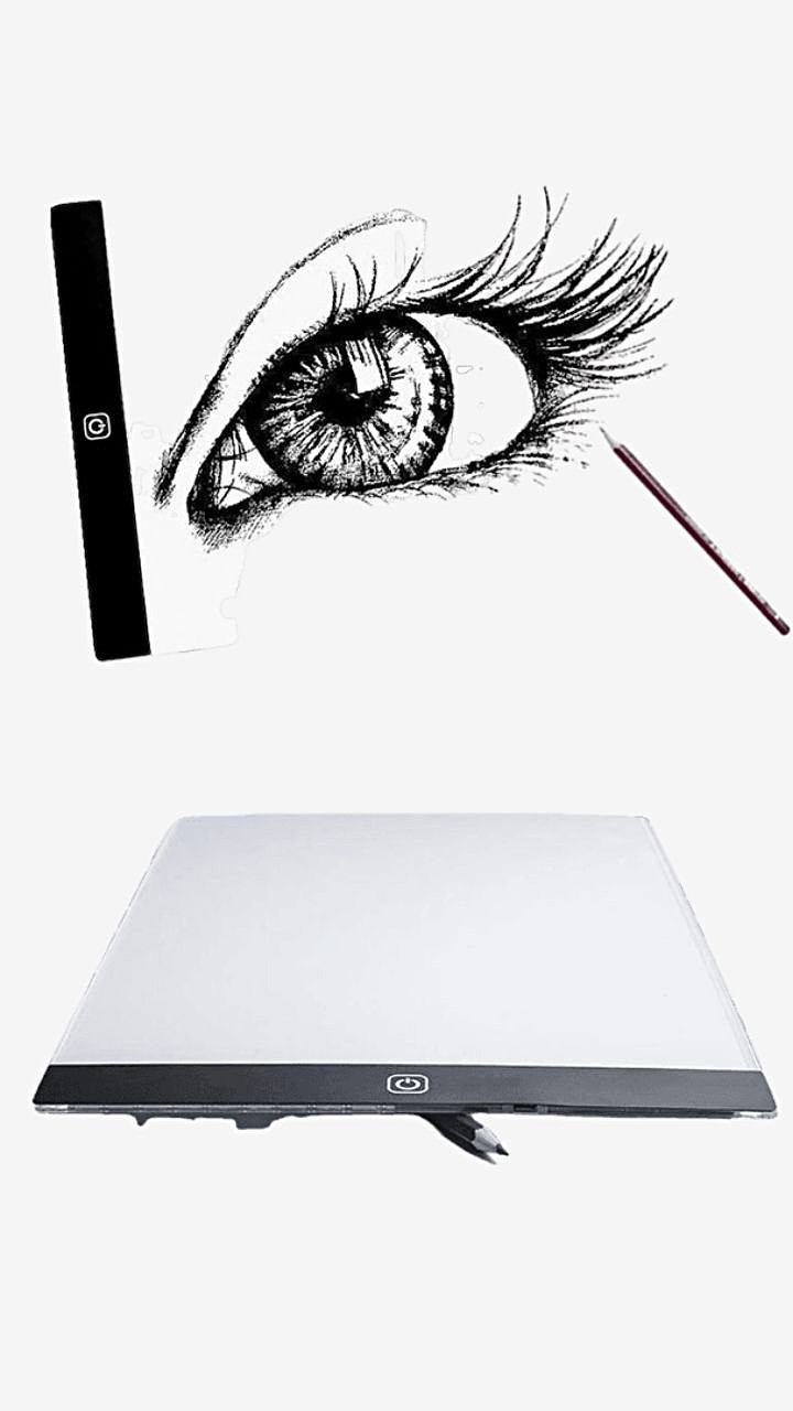 LED Drawing Copy Board 3 Level Dimmable Light Toy for Kids Toys A5 Size Children Painting Educational Learning Creation for Child Trending