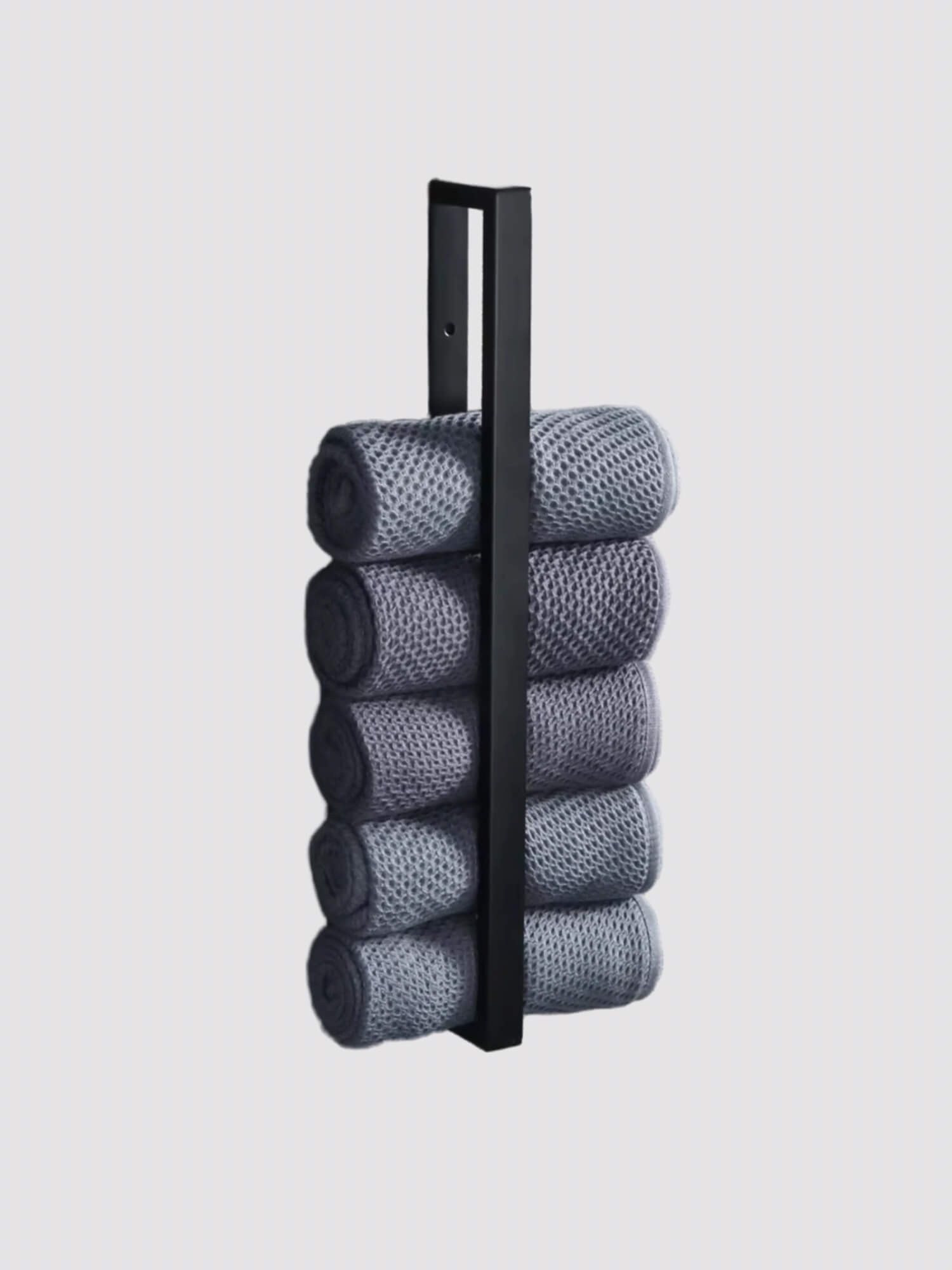 Bathroom Towel Holder        20cm, 30cm, 40cm, 50cm Bar black rail wall-mounted 304 stainless steel self-adhesive or screw fix towels ring hardware holders