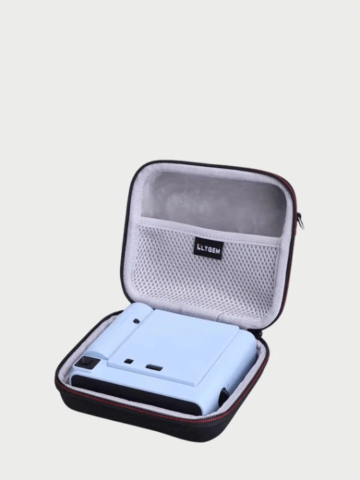 LTGEM EVA Hard zipper close moulded Case for Fujifilm instax Square SQ1 Instant Cameras in black