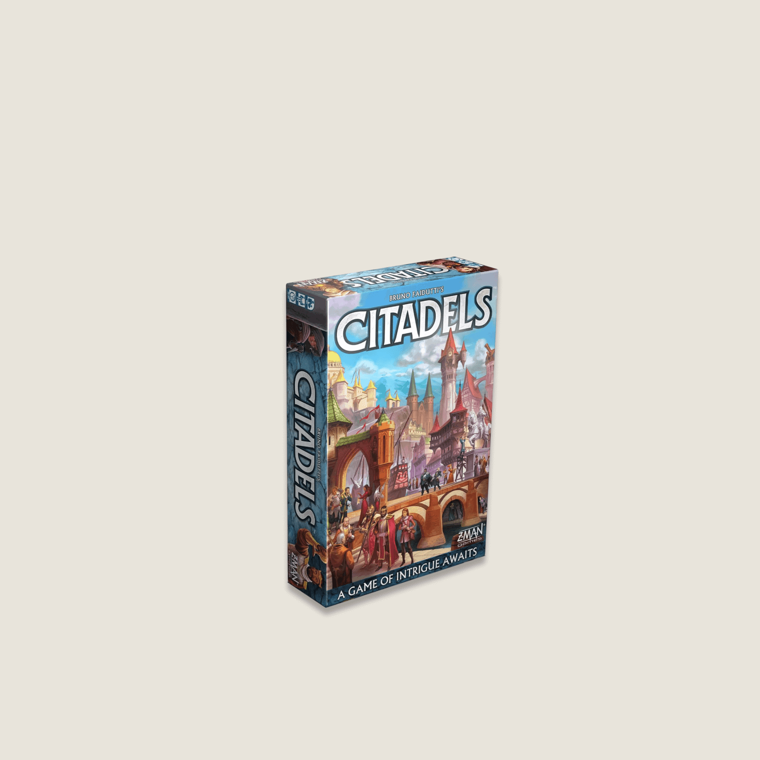 Citadels Revised Edition , Board Game- Master Builder Showdown! , Ages 10+ , 2-8 Players , 30-60 Minutes Playing Time party family games