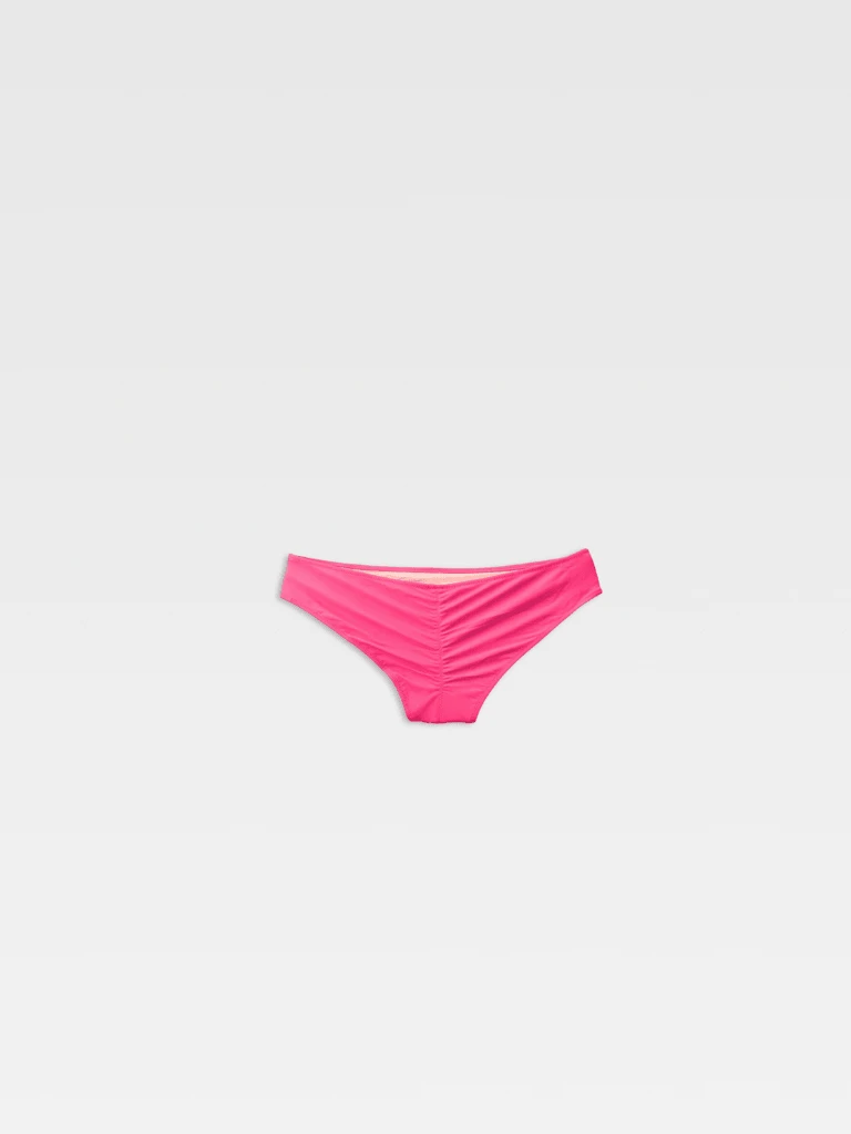 Women’s woman womens petite-, tall-, plus-, size S - XL Low rise Waist High Leg Cut Bikini Bottom Swim Brief Women Swimwear Female Bather Tanga thong Panties Underwear Beach Holiday vacation getaway beachwear in rose pink