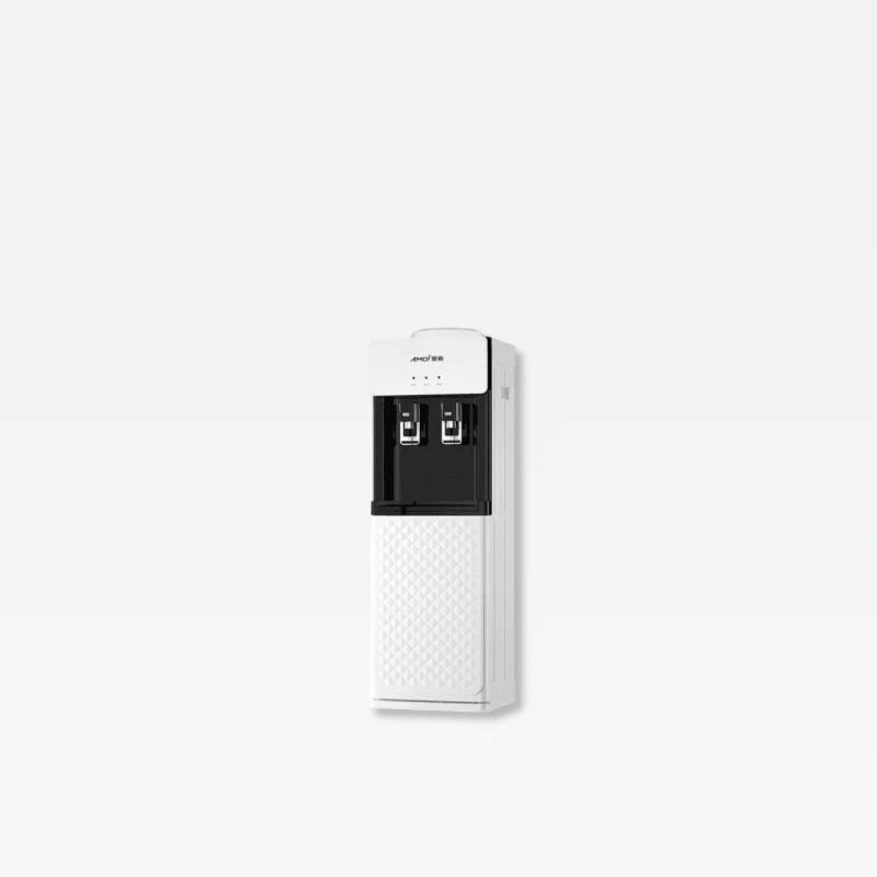 Office home Water Despenser AMOI Dispenser Household Vertical Refrigeration Heating Desktop Small Office Barreled Automatic New Model Drinks in white