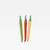 Office school home study Cute Cartoon Kawaii Chili Paprika Vegetables Creative School Office Gel Pens Gift Supplies accessories Stationery supply accessory in green red yellow