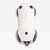 Office school home study room Kawaii Stapler A set of fashionable panda cartoon animal design staples, with 10 mm steel staple clips, work supplies accessories, uniform homework staplers supply accessory in white with black